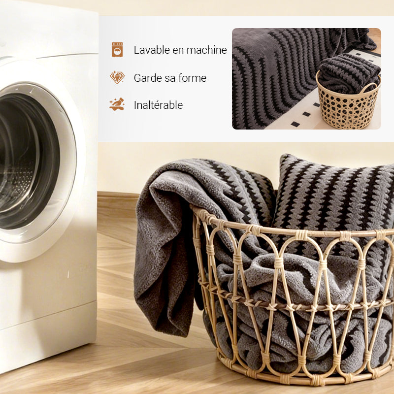 🐾☁️ Housse de canapé en peluche ultra douce – Confort nuage, protège des poils et griffes, le refuge parfait pour vos animaux et votre salon, sans sacrifier le style 🛋️❤️