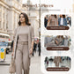 🍂Soldes d'automne🍂Elegant 3-piece set including long cardigan, top and pants💞
