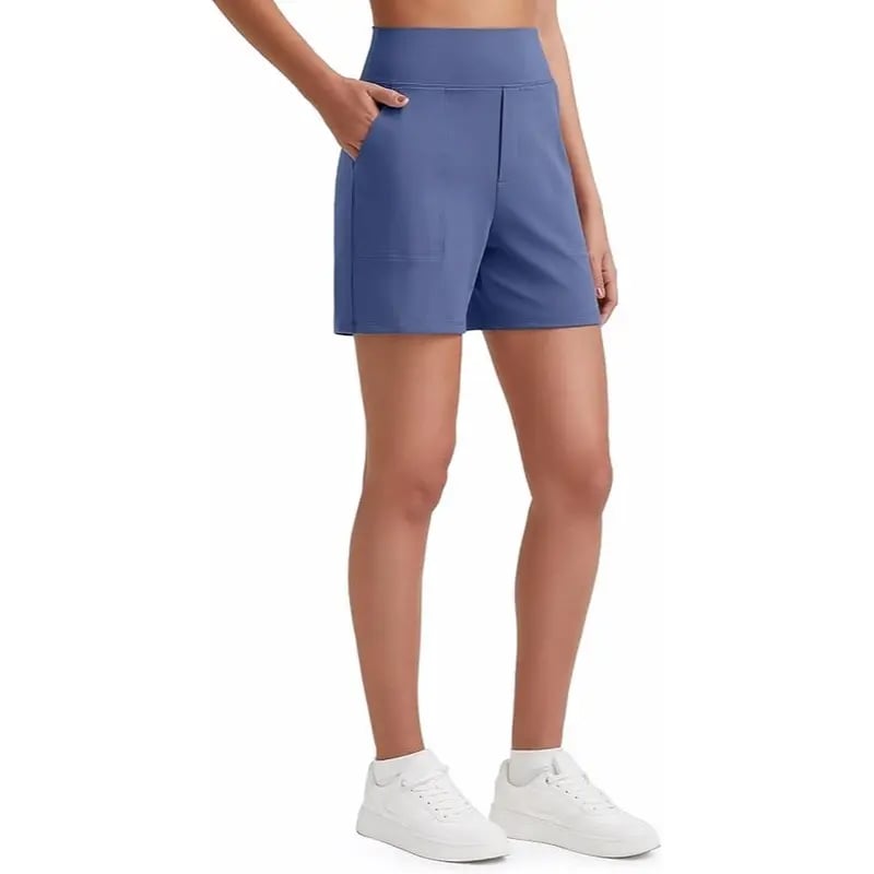 💃50 % DE RÉDUCTION✨ Short taille haute pour femme – Ajustement gainant et extensible dans les 4 sens – Doux comme du beurre ☁️