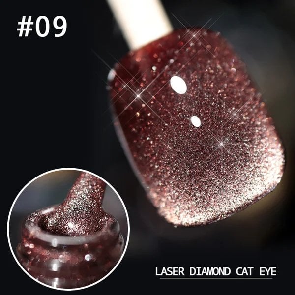 💅DERNIER JOUR DE PROMOTION EXCEPTIONNELLE : 60 % DE RÉDUCTION !💎 Vernis à ongles œil de chat effet diamant laser