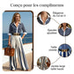 🎁Nouveautés à -60%💥Ensemble chemise rayée et pantalon large – confortable et élégant au quotidien