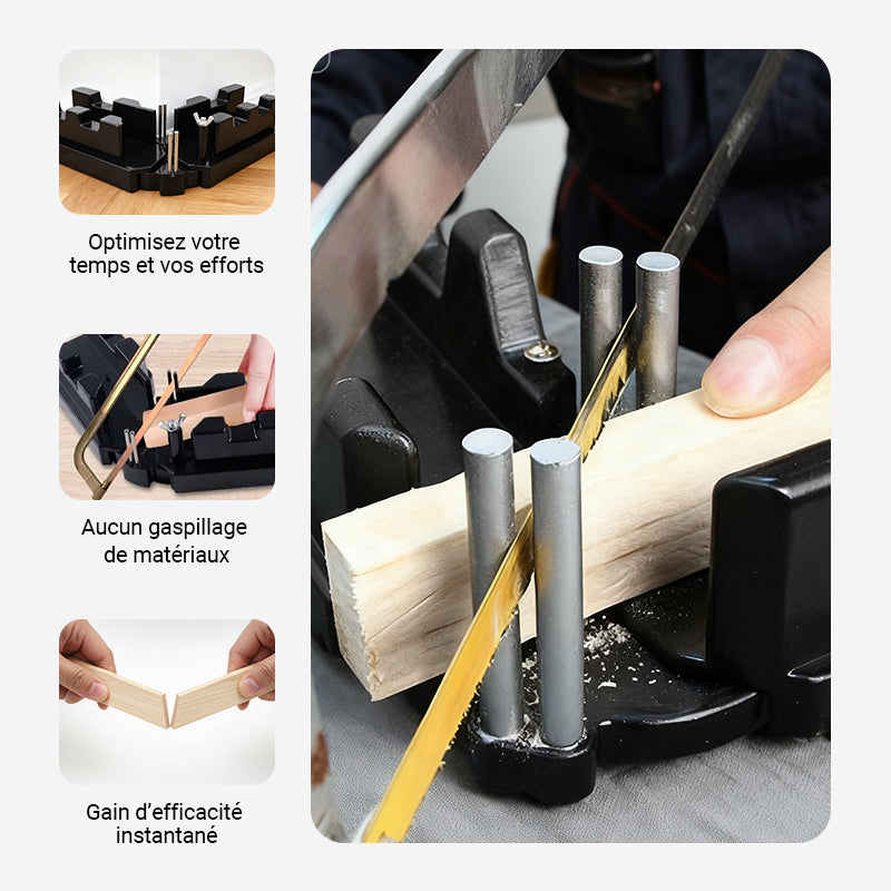 🔈🔈 60% DE RÉDUCTION ! ✨ Outil 2-en-1 Mesure et Coupe - Précision Maximale, Gain de Temps pour Bricolage et Menuiserie 📐