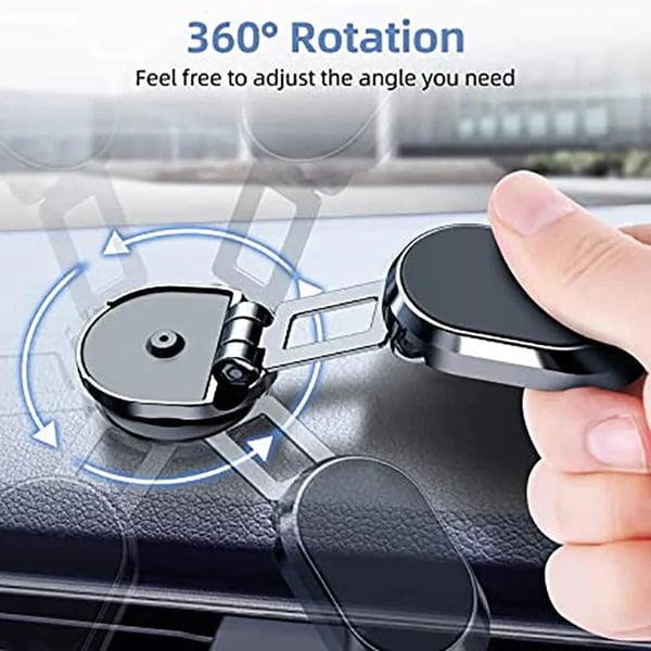 📱 ACHETEZ 1, OBTENEZ 1 GRATUIT! 🧲 Support magnétique pliable – 360°, 6 aimants N52 & pour 4–7″ ✨
