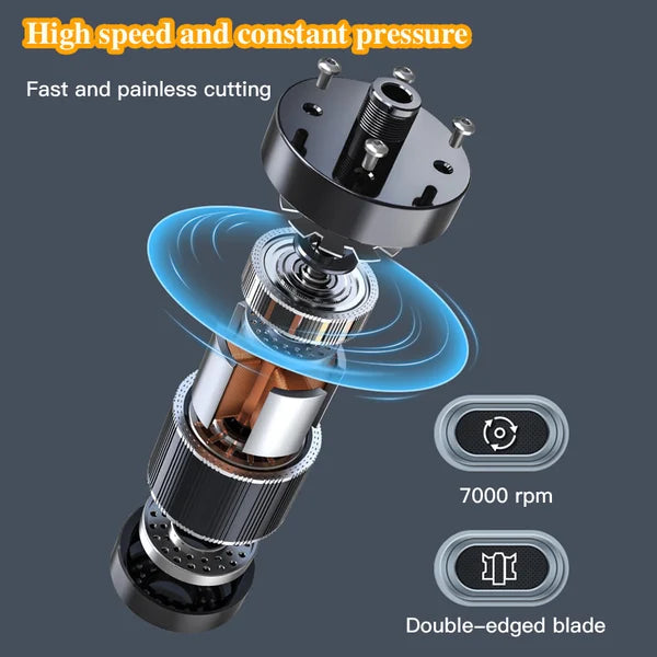 ⚡ OFFRE À DURÉE LIMITÉE : 50 % DE RÉDUCTION ! Tondeuse électrique rechargeable pour poils du nez, appareil de soins pour hommes portable et sûr, à tête ronde