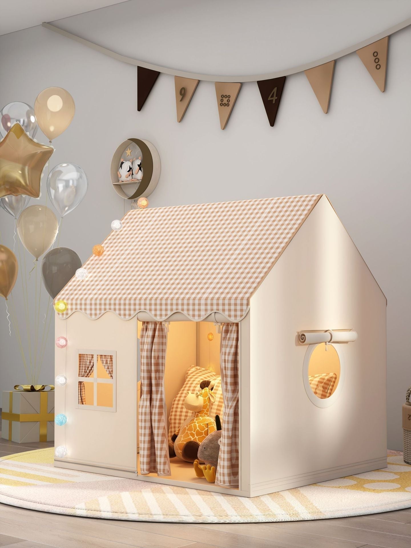 📢🏰 PROMO FLASH 50% ! Château Tente de Jeu pour Enfants – Espace Ludique, Pliable, Idéal Intérieur & Extérieur ✨