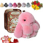 💕50% DE RÉDUCTION🐰🎁Breloques pompons en forme de lapin doux faites à la main🐰