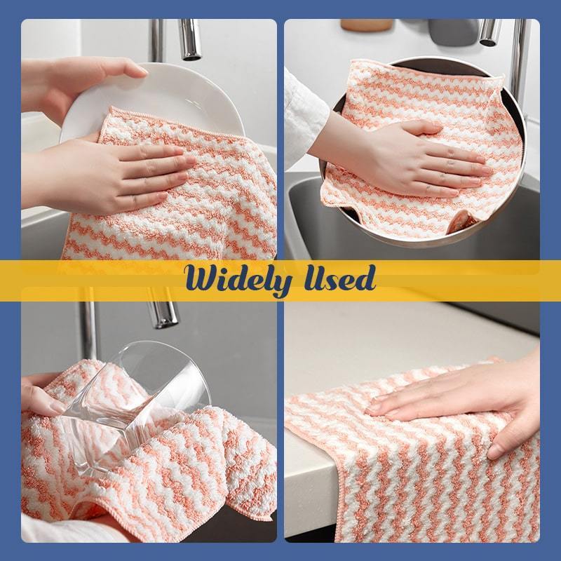 ✨50 % DE RÉDUCTION ! 🧽 Chiffons de nettoyage en microfibre – Ultra-absorbants, non pelucheux et réutilisables sur toutes les surfaces 🧼