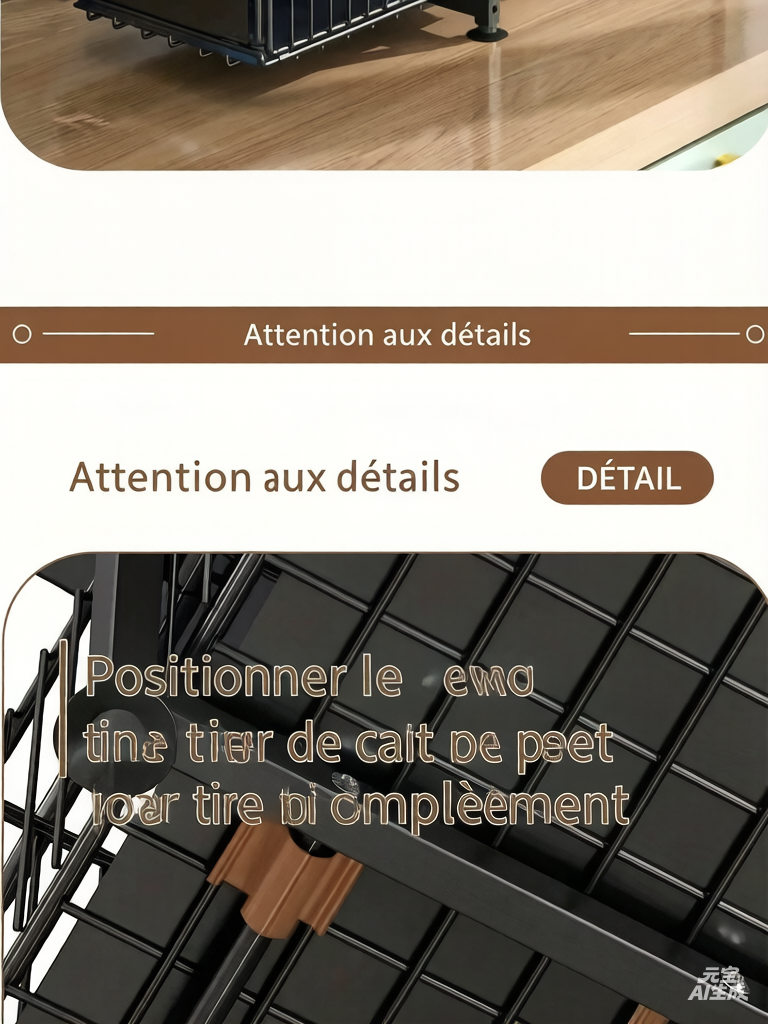 💪🥫 PROMO FLASH 50% ! Étagère Double Coulissante Organisateur de Placard – 5 Hauteurs Réglables, 2 Plateaux, Acier Carbone, Grande Capacité, Sans Installation ✨