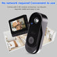 🚪 50 % DE RÉDUCTION ! 📹 Sonnette vidéo intelligente – Caméra HD, interphone bidirectionnel et vision nocturne 🔒