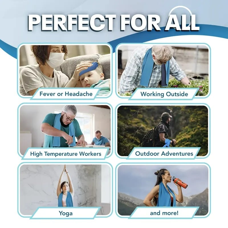 🎉 Meilleure vente 2025 🔥 Une serviette fraîche à utiliser à tout moment et en tout lieu ! ♻ Réutilisable ✨ Douce et confortable 💧 Absorbante et fraîche