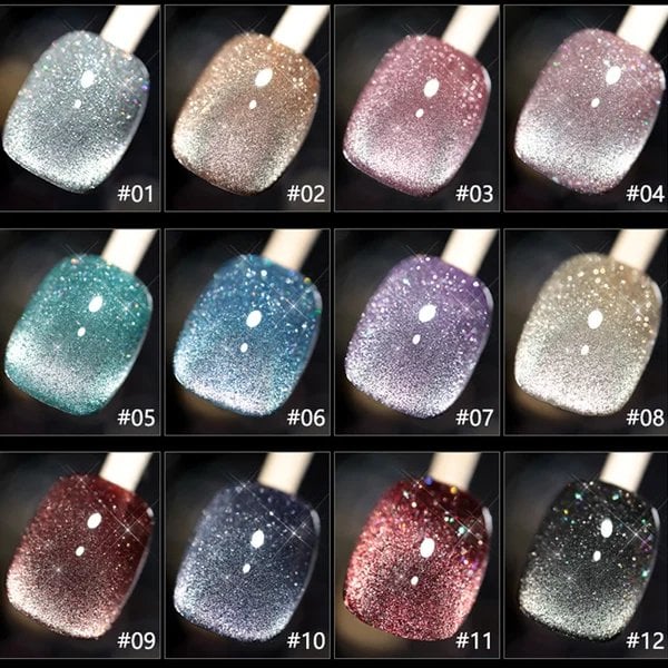 💅DERNIER JOUR DE PROMOTION EXCEPTIONNELLE : 60 % DE RÉDUCTION !💎 Vernis à ongles œil de chat effet diamant laser