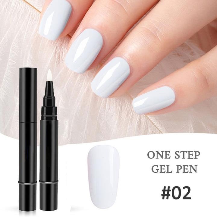 💅 1 ACHETÉ = 1 GRATUIT — Stylo Gel Ongles Tout-en-Un 3-en-1 ✨ + Lampe UV Mini Portable Offerte 💡