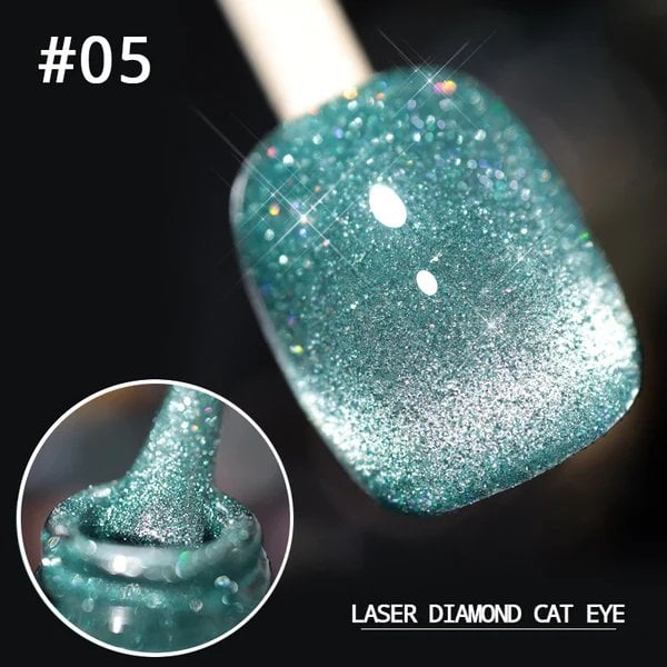 💅DERNIER JOUR DE PROMOTION EXCEPTIONNELLE : 60 % DE RÉDUCTION !💎 Vernis à ongles œil de chat effet diamant laser