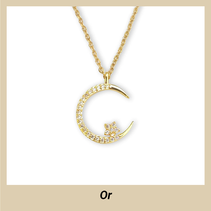 Collier Pendentif Fleur D'Or Minimaliste - Acier Inoxydable Doré - Neuf Avec étiquettes - Livraison Rapide