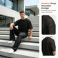 💯50 % DE RÉDUCTION ! 💯Ensemble 2 pièces comprenant un t-shirt et un pantalon à jambes larges pour homme