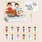 🧩 55% DE RÉDUCTION ! 🎨 Boîte à Puzzle Magnétique Enfant - Jeu Éducatif avec Planche à Dessin et Pièces Colorées 🖍️📦