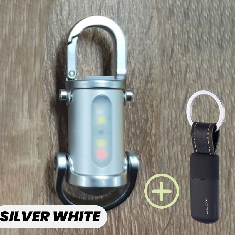 🔥55% de réduction🔥1200LM Mini Lampe Torche à Porte-Clés Ultra Brillante Étanche