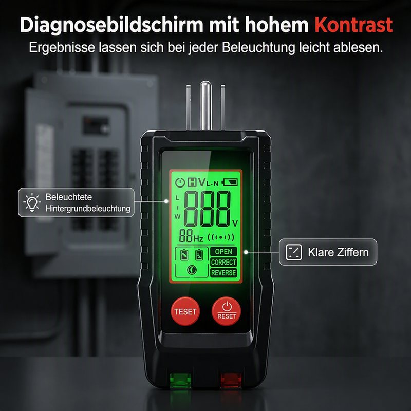 ⏳Offre spéciale à durée limitée⏰Kit de détection de disjoncteurs numériques et de test de prises électriques – Localisez les disjoncteurs, testez les prises – en quelques secondes 🔌🛡️
