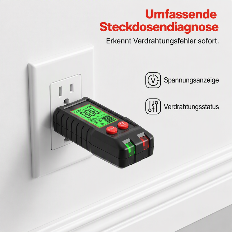 ⏳Offre spéciale à durée limitée⏰Kit de détection de disjoncteurs numériques et de test de prises électriques – Localisez les disjoncteurs, testez les prises – en quelques secondes 🔌🛡️