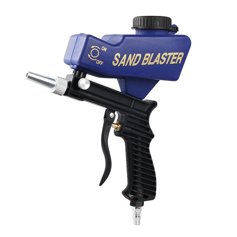 🚀 Pistolet de sablage pneumatique portable – Outil pour le dégrossissage, le polissage et la finition