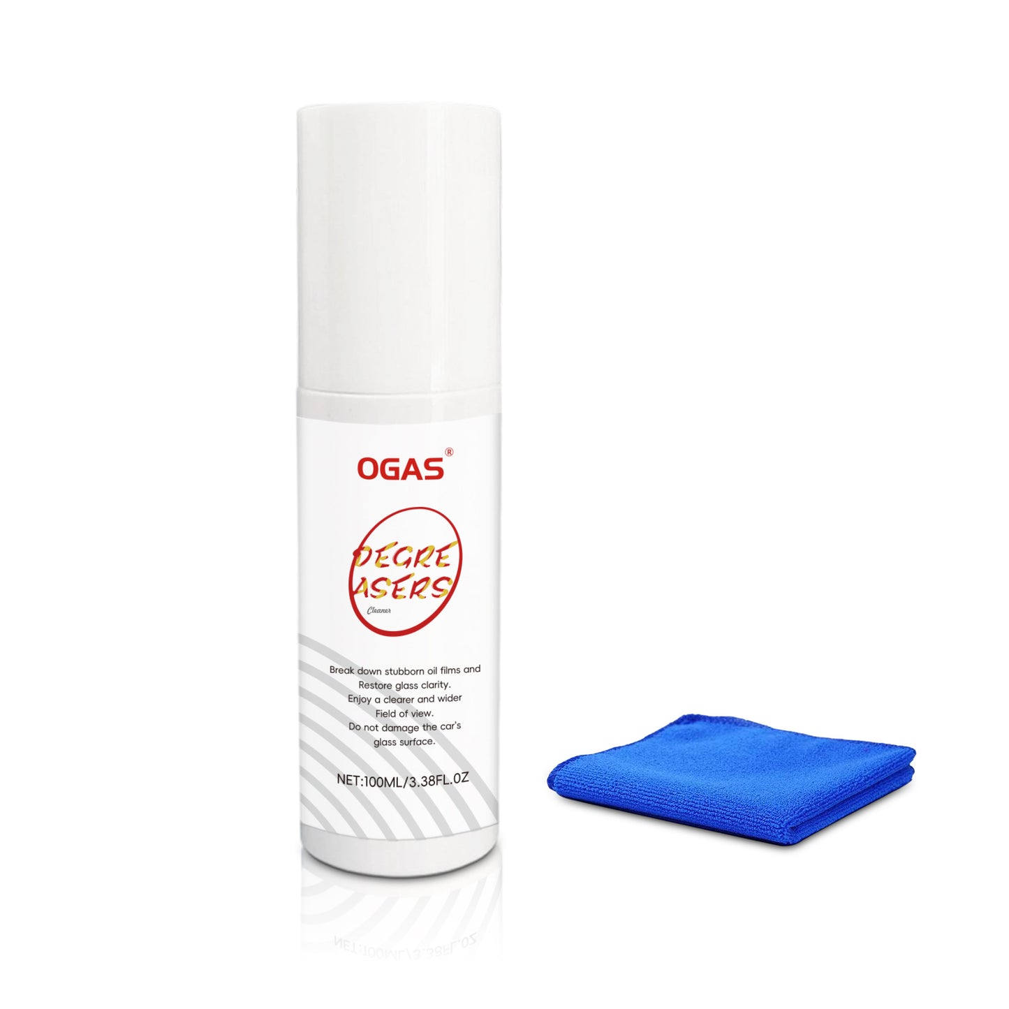 🚗 55% de réduction✨ Nettoyant Vitres Voiture - Élimine Graisse et Buée en 1 Passage ☀️🧽