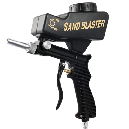 🚀 Pistolet de sablage pneumatique portable – Outil pour le dégrossissage, le polissage et la finition