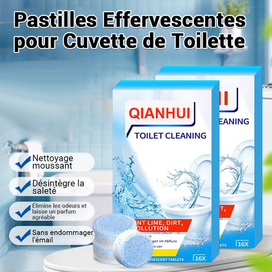 ✨Achetez plus, obtenez plus gratuitement✨🚽 Comprimés effervescents de nettoyage des toilettes - décontamination, tartre urinaire, alcali urinaire et élimination des odeurs