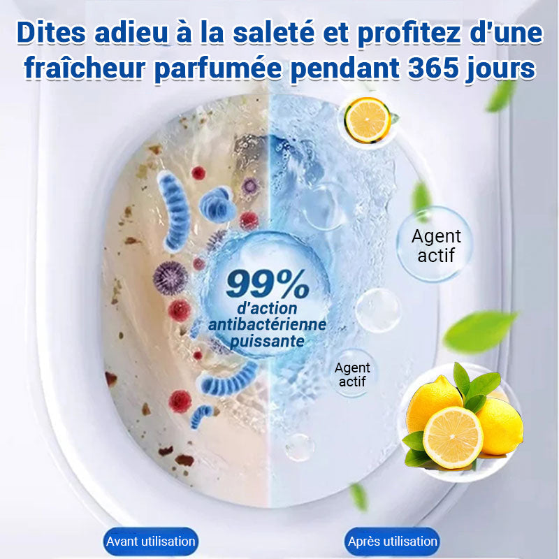 ✨Achetez plus, obtenez plus gratuitement✨🚽 Comprimés effervescents de nettoyage des toilettes - décontamination, tartre urinaire, alcali urinaire et élimination des odeurs