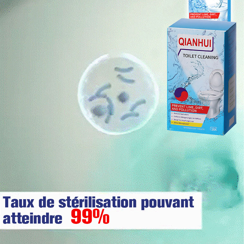 ✨Achetez plus, obtenez plus gratuitement✨🚽 Comprimés effervescents de nettoyage des toilettes - décontamination, tartre urinaire, alcali urinaire et élimination des odeurs