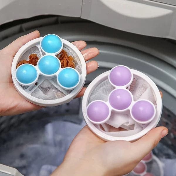🧼🐾Sac Filtrant Lave-Linge - Capture Poils d'Animaux, Évite les Enchevêtrements, Réutilisable