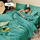 🛏Meilleurs prix pour l'été❄️Parure de lit quatre pièces en velours de haute qualité💕Confortable et rafraîchissant(🚀55% de réduction)
