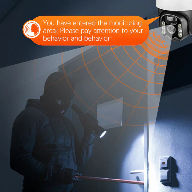 🔈🔈60 % DE RÉDUCTION🎥Caméra de surveillance LED sans fil intelligente 🎁Livraison gratuite