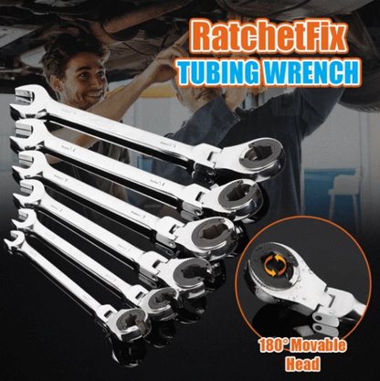 🎉Promotion Black Friday : 50 % de réduction🔥🔧Clé à cliquet à tube ouvert (tête fixe et tête flexible 2 en 1)