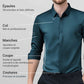 🔥55 % de réduction👔 Chemise Habillée Extensible Infroissable pour Hommes