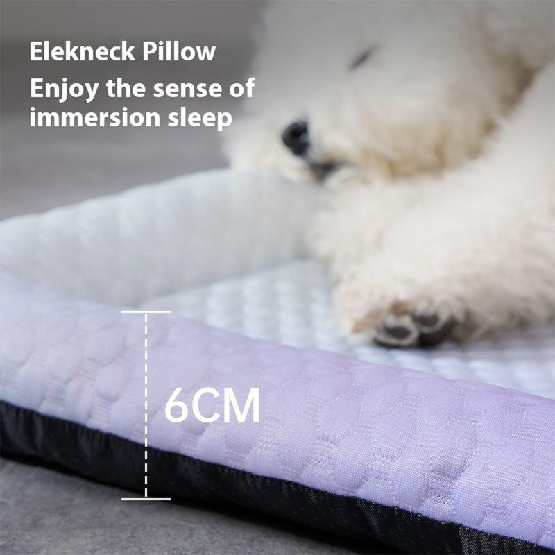🐾 OFFRE LIMITÉE -50%🐶❄️ Offrez-leur une Sieste Fraîche – Coussin Gel Respirant 3D