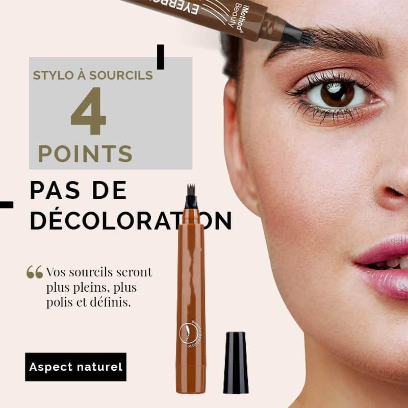 🔥Crayon à sourcils 4-End Natural, Créez rapidement un maquillage de sourcils élégant🔥