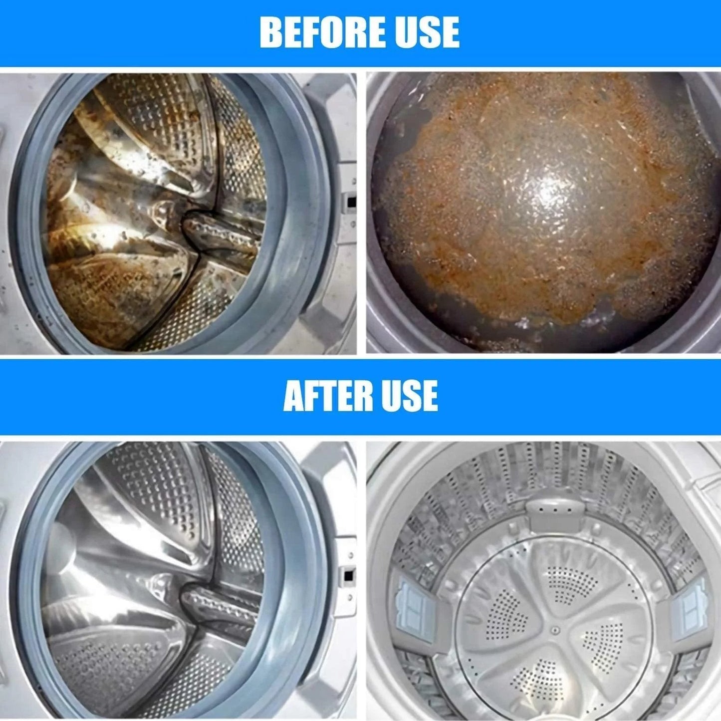 🧼 60 % DE RÉDUCTION ! 💦 Pastilles nettoyantes en profondeur pour lave-linge – Éliminent 99 % des bactéries, les odeurs et préviennent la formation de moisissures 🧽