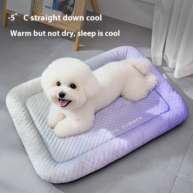 🐾 OFFRE LIMITÉE -50%🐶❄️ Offrez-leur une Sieste Fraîche – Coussin Gel Respirant 3D