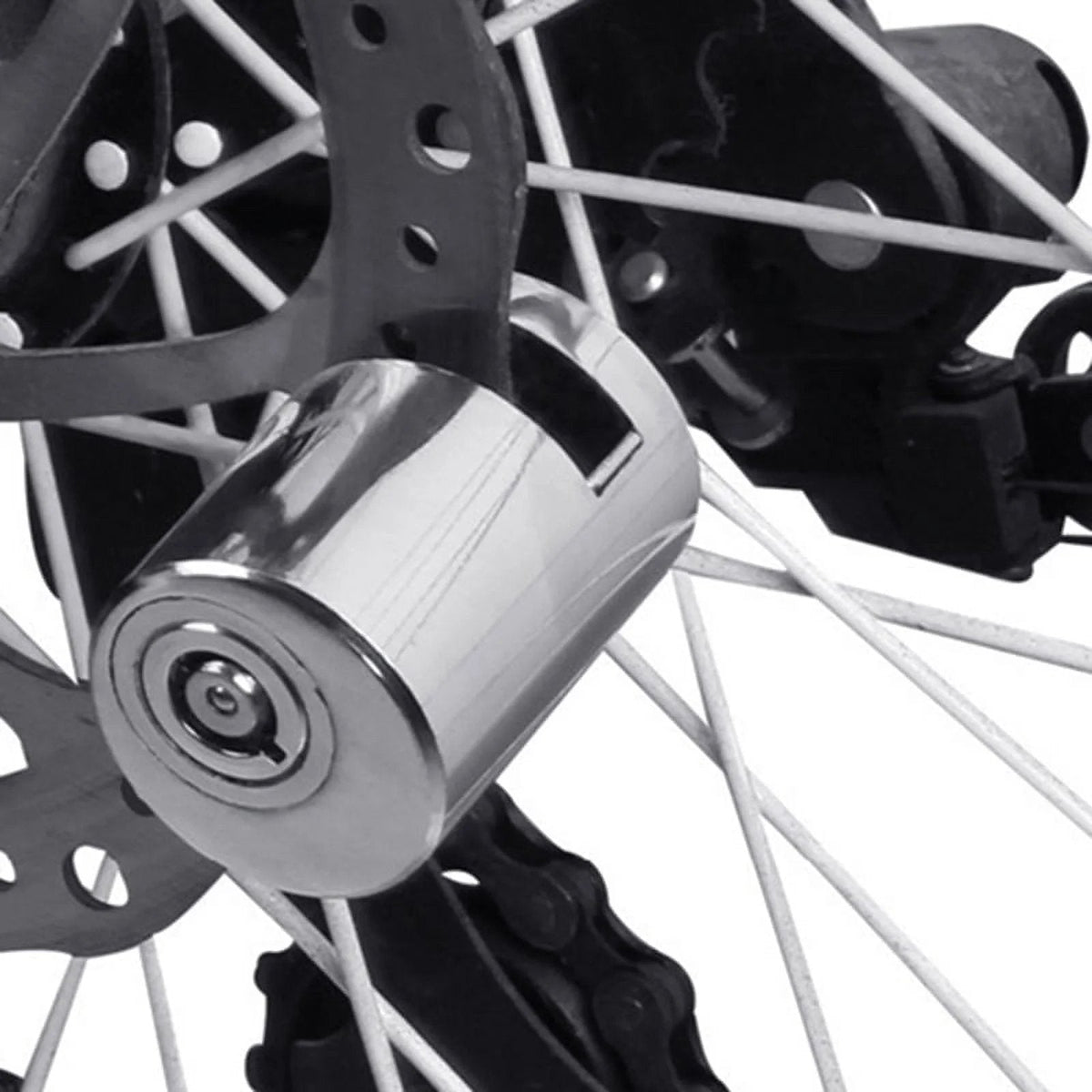 🎃Offre spéciale Halloween🎁 50 % DE RÉDUCTION! 🔒🏍️ Serrure à disque antivol pour motocyclette ✨