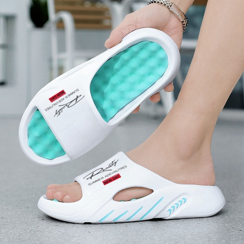 Pantoufles en mousse à mémoire de forme ☁️🦶 | Soutien de la voûte plantaire, antidérapantes, adaptées à une utilisation sur sol sec ou mouillé, faciles à enfiler et à retirer, élégantes et polyvalentes