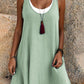 ⏰DERNIER JOUR DE SOLDE : 50 % DE RÉDUCTION💃Robe débardeur décontractée pour femme, ample et sans manches, effet deux pièces