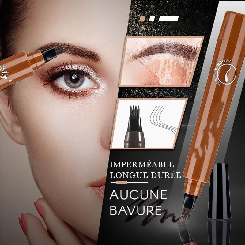 🔥Crayon à sourcils 4-End Natural, Créez rapidement un maquillage de sourcils élégant🔥