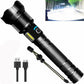 🔦 60 % DE RÉDUCTION ! 🎉 Lampe torche rechargeable 90 000 lumens – Puissance extrême, étanche et longue autonomie 📦