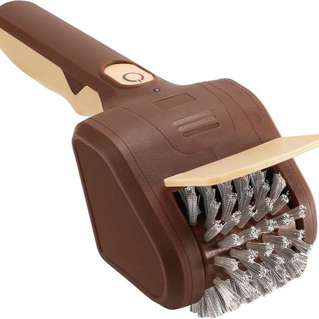 🧹 50 % DE RÉDUCTION EN CE MOMENT ! 🔥 Nettoyeur pour barbecue électrique – Brosse rotative à 700 tr/min, sans fil et avec têtes interchangeables 🥩