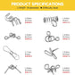 🔥55% de réduction🔥Désenchevêtrement Iron Link Unlock Interlock Game