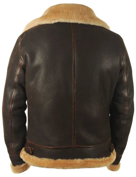 📢📢60 % de réduction !!! ✨VESTE BOMBER EN PEAU DE MOUTON
