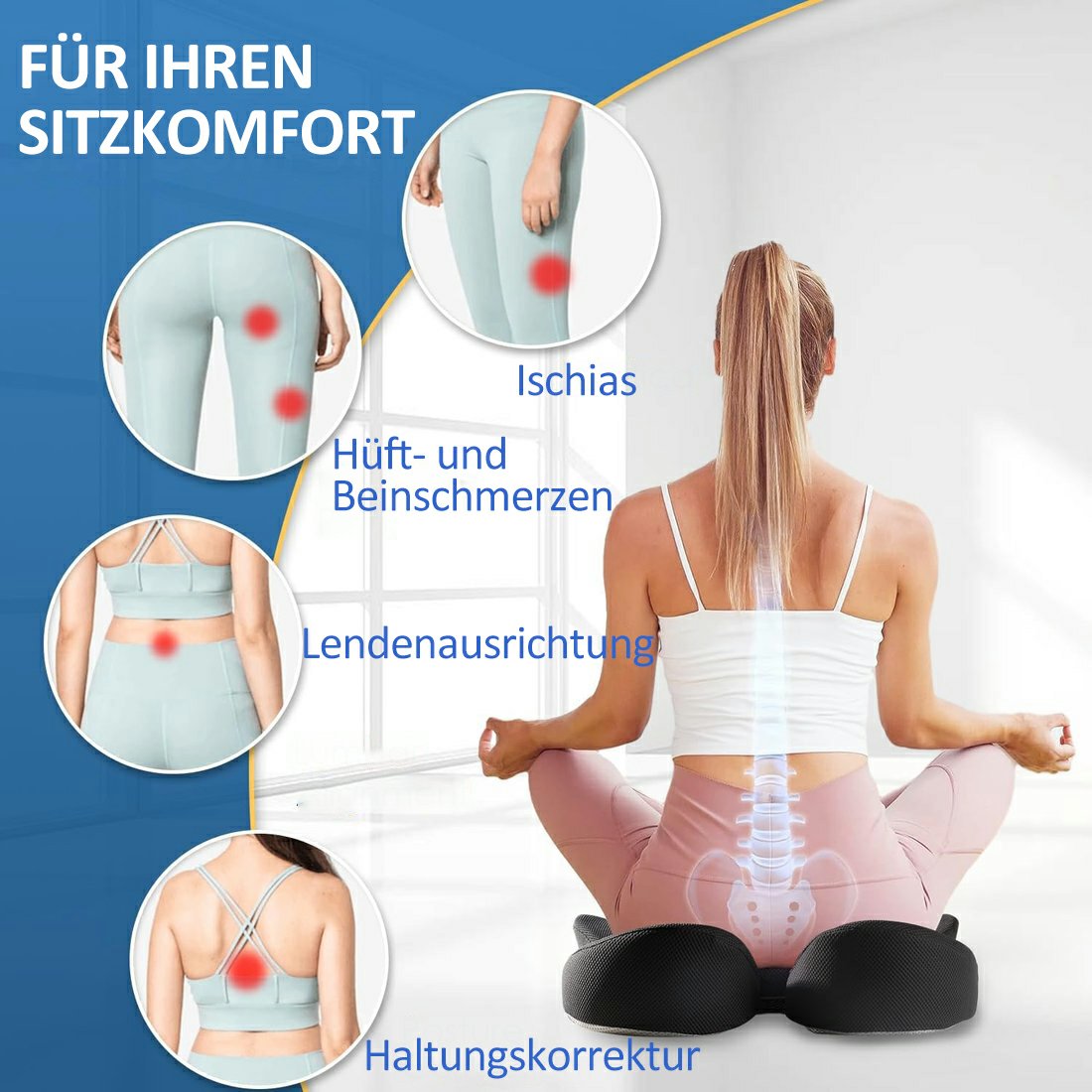 🎁Meilleur Vendeur 55 % DE RÉDUCTION🔥Coussin de siège ergonomique en mousse à mémoire de forme【🚀Livraison gratuite】