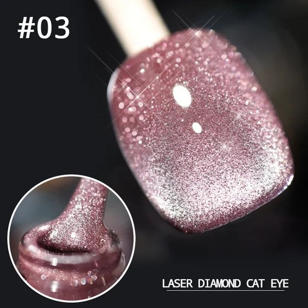 💅DERNIER JOUR DE PROMOTION EXCEPTIONNELLE : 60 % DE RÉDUCTION !💎 Vernis à ongles œil de chat effet diamant laser