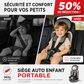 🚗 50% DE RÉDUCTION! 🧒 Siège Auto Portable pour Enfant – Léger (360 g), harnais 5 points & confort – Idéal pour les voyages et le quotidien ✨