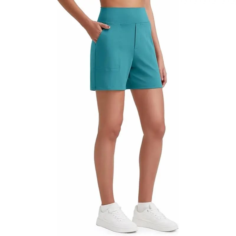 💃50 % DE RÉDUCTION✨ Short taille haute pour femme – Ajustement gainant et extensible dans les 4 sens – Doux comme du beurre ☁️